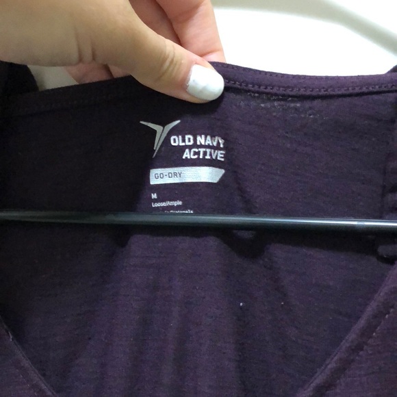 Purple old navy long sleeve active wear - Picture 2 of 3